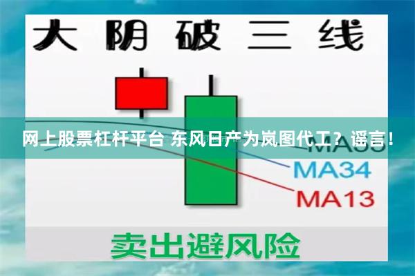 网上股票杠杆平台 东风日产为岚图代工？谣言！