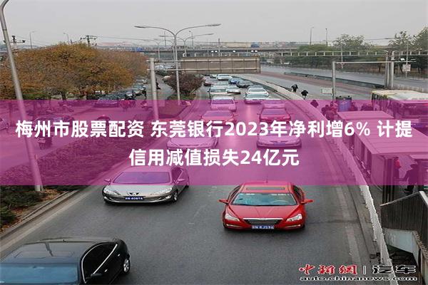 梅州市股票配资 东莞银行2023年净利增6% 计提信用减值损失24亿元