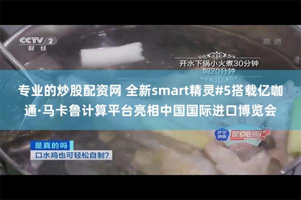 专业的炒股配资网 全新smart精灵#5搭载亿咖通·马卡鲁计算平台亮相中国国际进口博览会